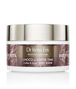 Dr Irena Eris CHOCO & COFFEE TIME Kawowy Peeling Cukrowy Do Ciała 200 g