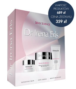 Dr Irena Eris Limitowany Zestaw SENSI SCIENCE 50 ml + 30 ml +15 ml